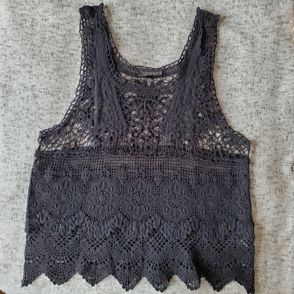 🔥3/$30 Crochet Tank Top - Picture 4 of 10